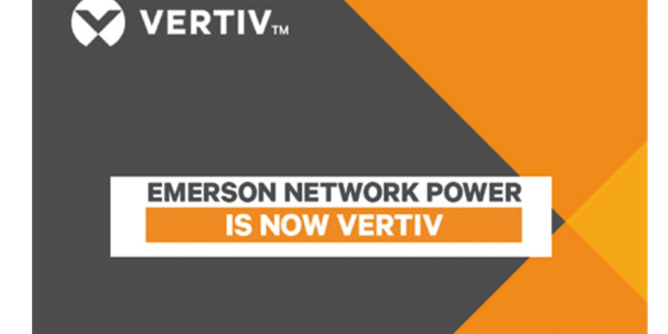 H Emerson έγινε VERTIV