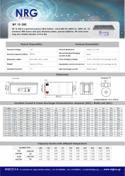 BATTERY NRG NP 200Ah