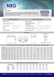 BATTERY NRG NP Ah