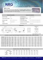 BATTERY NRG NPL 150Ah