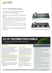 Datasheet 1U 19inch Distrib