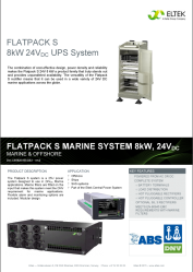 Datasheet Flatpack S kW