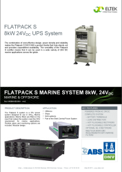 Datasheet Flatpack S 8kW 24