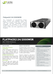 Datasheet Flatpack2 24 2000