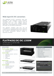 Datasheet Flatpack2 DCDC 24