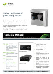 Datasheet Flatpack Wallbox