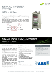 Datasheet Inverter VDC