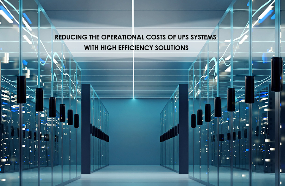 Reducing the Operational cost of UPS in Data Centers
